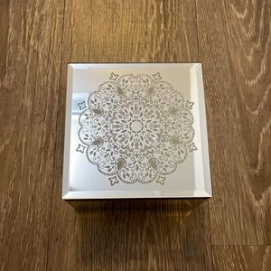 Square Mirror Jewelry Box